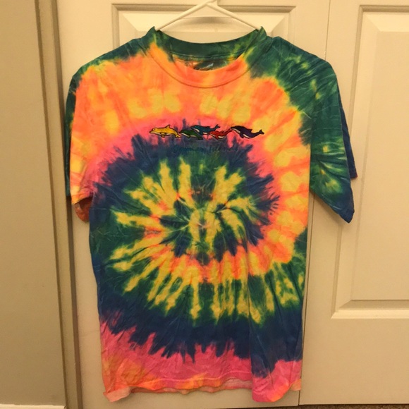Cayman Islands tie dye t-shirt - Picture 1 of 3